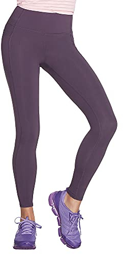 Skechers Women's Go Walk HW Legging, Purple, XXL