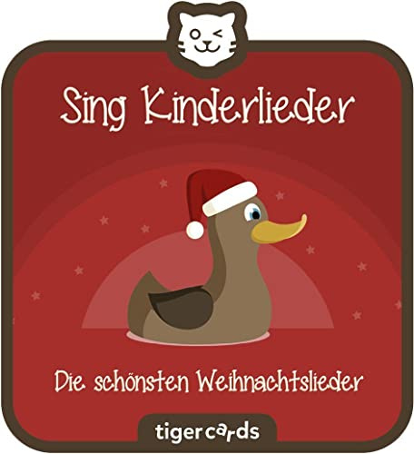 tigermedia tigercard Sing Kinderlieder Die schönsten Weihnachtslieder Kinder tigerbox Boombox Hörspiele Hörbücher Kindermusik