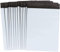 100 Stück Versandbeutel Plastik Versandtaschen 152x228mm, selbstklebend und blickdicht, Versandtüten aus Plastik für Kleidung und Textilien (S)