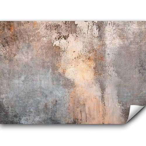 murando Fototapete selbstklebend Steine 98x70cm Foto Tapete Tapetenfolie Möbelfolie Wandverkleidung Wandtapete Motivtapeten Bildtapete Wohnzimmer Schlafzimmer 3d Effekt Steinwand Steinoptik Beton
