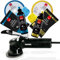 detailmate professionelles Poliermaschinen Set: LHR12E Bigfoot Duetto + Polituren D-A Coarse & Fine + Polierpads D-A Hart & Fein + 2x Poliertuch Blau/Gelb + Claw Pad Tool - optimale Autopolitur