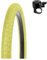 1 x Kenda K-907 Krackpot 20 BMX Fahrradreifen Fahrradmantel in Gelb 50-406 (20 x 1.95) inkl. Fahrradklingel