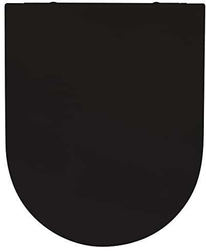GELCO DESIGN abattant WC Flat Noir