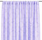 AmeliaHome Gardine 140x250 cm 1 St. Vorhang halbtransparent Kräuselband Violett Delva