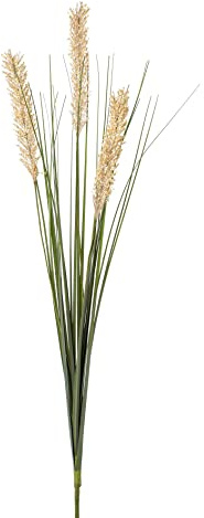 creativ home Kunstpflanze Weizen mit Gras, künstliche Getreides, Ähre, Kunstblume, Dekoration ca. 78 cm.