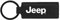 Jeep Schlüsselanhänger, Schwarz, Small