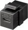 goobay Keystone Modul USB-C Buchse - USB-C Buchse, USB 3.2 Gen 2 (10 Gbit/s), schwarz