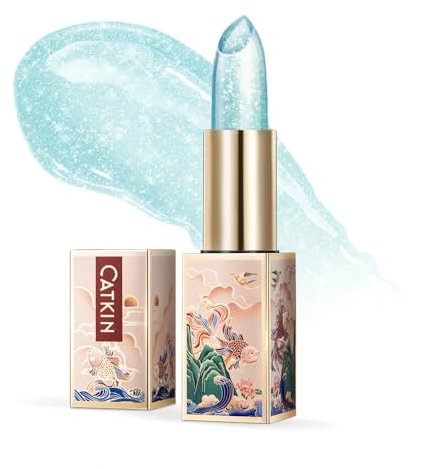 CATKIN Lippenbalsam Natürliche getönte Lippenpflege Classic mit Vitamin E, Spendet Feuchtigkeit für trockene Lippen Lippenpflegestift 3.3g