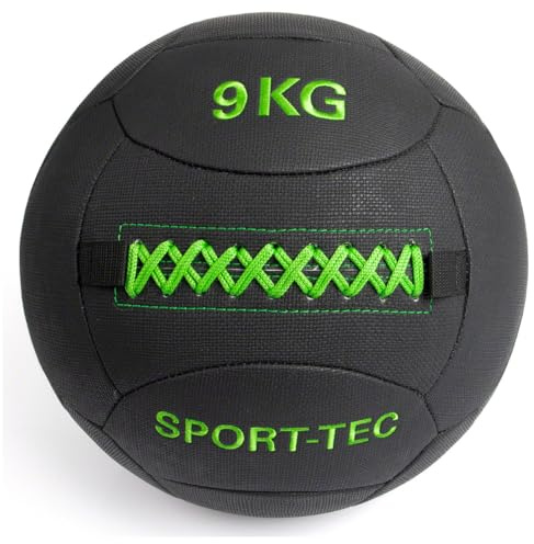 Sport-Tec Wall-Ball Robusta, 35 cm, 9 kg, grün