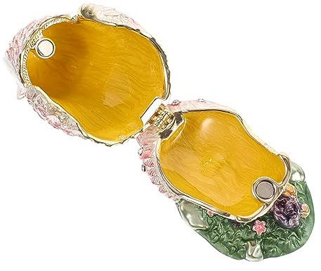 GALPADA Schmuckkästchen Emaillierte Eule Mini Aufbewahrungsschale Für Und Schmuck Dekorative Ornamente Für Tisch Und Schlafzimmer Geschenkidee Für Von Vintage-