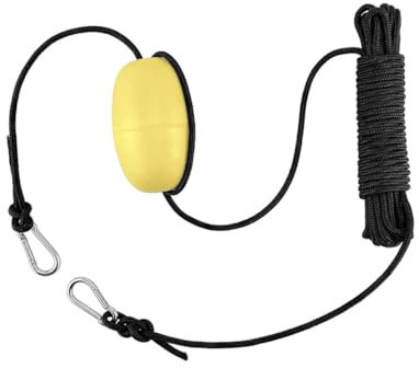 ZONADAH Bouée de flottaison d'ancrage, kayak, banquette, kit de cordes de remorquage, ancre de pilote, corde, accessoires d'ancrage, marine, bateau, yacht, canoë pour applications maritimes ou
