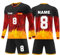 Topassion Benutzerdefiniert Trikots Deutschland T Shirt Shorts Fussball Trikot Kinder Set Em Fanartikel Deutschland Tshirt Trikot Personalisiert Fussball Em 2024 Kinder Trikot Personalisiert