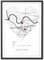 Papierschmiede® Personalisiertes Geschenk Koordinaten Bild „Forever“ Poster mit Rahmen Ideal als Hochzeitsgeschenk, Geschenk für Freundin oder Partner, Geschenk für Freund | Jahrestag Landkarte DIN A5