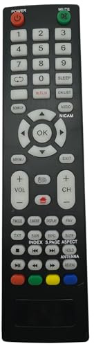 per Telecomando BOLVA Smart TV S-4088 S-3288 S-4088 S-4098 S-4366 BL-6566S | per Telecomando BOLVA TV per Telecomando Universale TV BOLVA,Nessuna Configurazione Richiesta