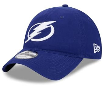 New Era Tampa Bay Lightning NHL Injection Blau Verstellbare 9Twenty Cap - One-Size