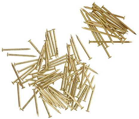 BUGUUYO 2 Ensembles clou en fer charme Rester clous de quincaillerie clous tapissier clous de tapissier Clous décoratifs cheville de fixation goupille de meuble le fer Golden