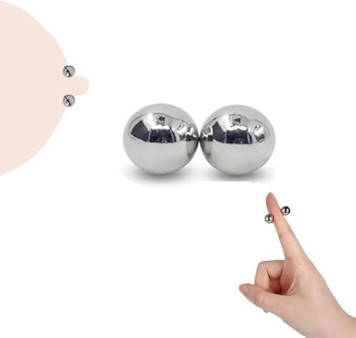 1-paar Nicht Piercing Magnetische Kugeln Ø1cm Brustwarzenklemmen Stimulator | YILUQIFLY Nippelclips Brust Sex Frauen Geschenk Mann Erotische Flirt SM Kit Erwachsene SUBS Extremes Fetisch Sexspielzeug