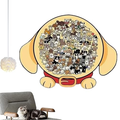 Tiere, Spiel zum Zusammenstecken, Holzpuzzle, zum Lernen von Kindern und Erwachsenen