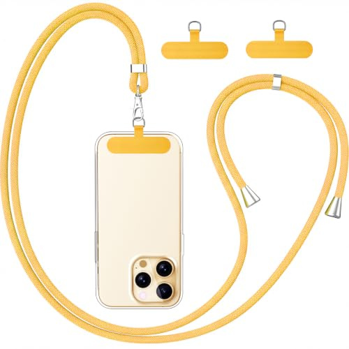caslord Cordon Telephone Portable, avec 2 Patchs Durables