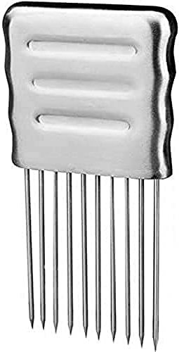 Ibili 724200 Pique Découpe-Oignons, Acier, Argent, 15.18 x 7.49 x 2.1 cm