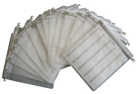 100 (5x 20Stk) White Sleeve Hüllen for DJ Case