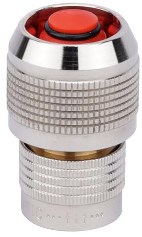 Boutté AR19N Raccord Automatique Aquastop nickelé pour Tuyau Ø19 Rapide d'arrosage, Argent