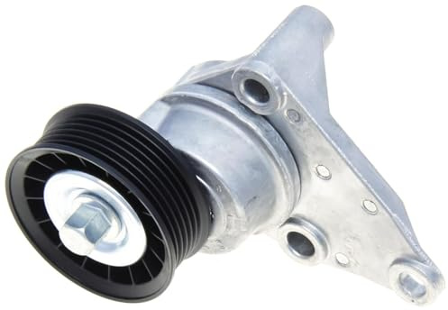 ACDelco Gold 38158 Drive Belt Tensioner Assembly with Pulley, Aluminum w/ Black Pulley