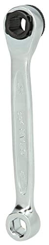 KS Tools 503.4691 GEARplus Mini-Bit-Umschalt-Ratschenringschlüssel 1/4x1/4