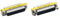 InLine Mini-Gender-Changer 25pol Sub D Stecker/Stecker Silber