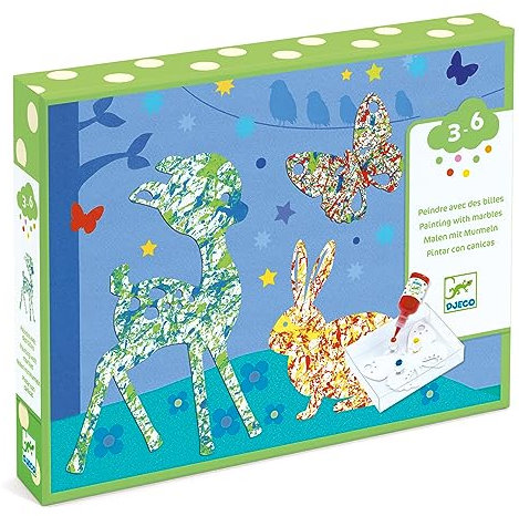 Djeco DJ09686 Peinture mixte pour jeunes enfants