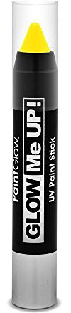 PaintGlow 46132 - Glow Me Up Pintura UV palo 3 g, Amarillo