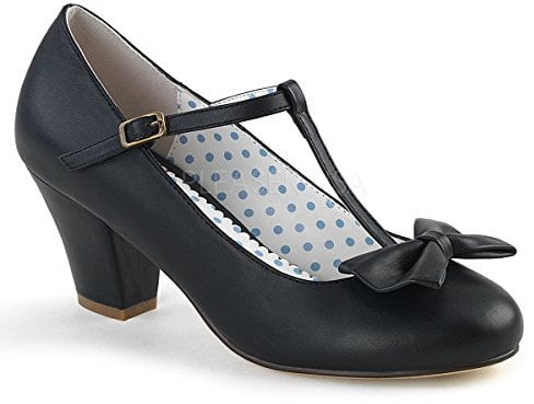 Pinup Couture Spangen Pumps Wiggle-50 schwarz Gr.36