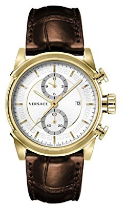 Versace Herren Armbanduhr Chrono URBAN 44 D/WSI S/BRW IP V297 VEV4003 19