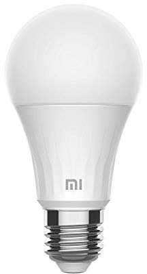 Xiaomi Mi Smart Bulb Warm White LED Glühbirne, 8 W, Weiß, 1 Stück (1er Pack), XM200036