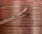 iStrand Premium 14 AWG 2 x 183 Strand OFC Speaker Cable/Wire - Clear Transparent Outer Jacket with Red Polarity Marker – Outer Dimensions of Cable 8mm x 4mm (25m, 14 AWG)