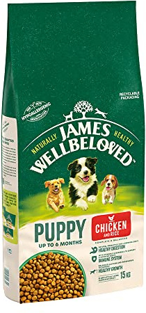 James Wellbeloved Dog Adult Large Breed Chicken & Rice 15kg