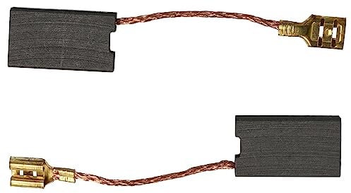 vhbw 2x escobilla carbón motor 22 x 13 x 7 mm compatible con Hitachi/Hikoki G18ST, G18SW2, G23ST, G23SW2 amoladora angular