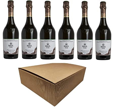 Cassa da 3 o 6 bottiglie di Prosecco -BISOL- Valdobbiadene Superiore DOCG Molera (6)