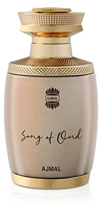 Ajmal Song of Oud Eau de Parfum – Unisex Premium-Duft – Zitrus-, fruchtig-würziger Auftakt mit blumiger Herznote und amberartiger, moschusartiger Basisnote – Langanhaltender Duft aus Dubai – 75 ml