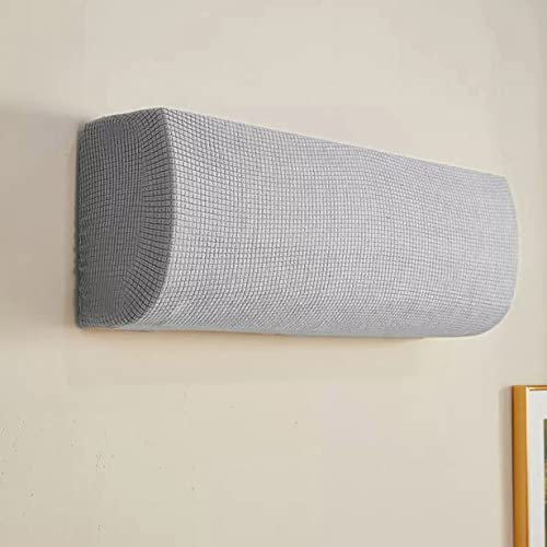 Cubierta elástica para Aire Acondicionado montado en la Pared, a Prueba de Polvo, Protector de Cubierta de CA Colgante, Todo Incluido, Cubierta de CA Dividida de Alta Elasticidad