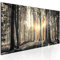 murando - Akustikbild Wald 150x50 cm 1 tlg Bilder Akustikschaum Schallschutz Kunst Akustikpaneele Wandpaneele Schalldämmung Wandbild Schallabsorber Waldlandschaft Natur Panorama c-B-0077-b-c