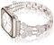 Ocaer Kompatibel mit Apple Watch Armband 49mm 46mm 45mm 44mm 42mm, Glitzer Strass Metall iWatch Armband für Apple Watch Series 10 9 8 7 SE 6 5 4 Ultra 2, Bling Schmuck für Damen Fraue (Polarstern)