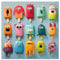 500 Stück Puzzle für Erwachsene und Jugendliche und Kinder Familie Happy Time Geschenkidee EIS-Monster