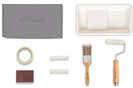 Rust-Oleum Ready to Roll - Eco Paint Kit (Small) - Bathroom Wood & Cabinet Satin Pastel Purples