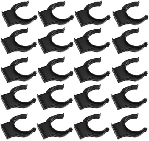 20 Pezzi Ganci Universali per Piedistallo da Cucina in ABS, Clip per Zoccolo da Cucina, Fissaggio per Battiscopa, Clip per Zoccolo da Cucina e Staffe, Gancio Battiscopa Zoccolino Cucina
