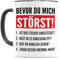 Tasse Informatiker Programmierer personalisierte Kaffeetasse IT Nerd Geschenk für Code Entwickler Developer Geschenkidee Teetasse aus Keramik 330 ml (Stören)