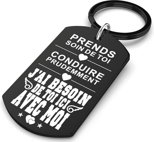 Allpeak Cadeau Homme Original - Voiture Porte Clef Idée Noel, Anniversaire, Papa