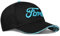 Ford Mustang Mach-E rPET Baseball Cap Schwarz Blau verstellbar