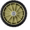 RichVibe Lawn Mower Wheel For Lawn Mower Wheels, 19.5cm Rubber Wheel, To Navigate Across The Lawn