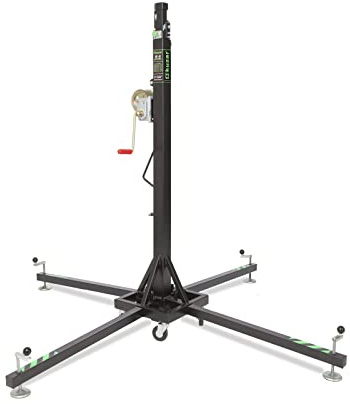 Kuzar K3 Towerlift 1,72-5,3 m, max. 125kg, schwarz - Traversenlift